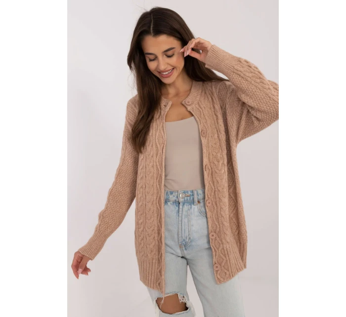 Svetr na zapínání model 199630 AT Svetr na zapínání model 199630 AT