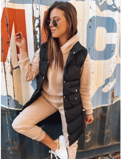 Dámská vesta WILLY černá FashionStreet TY2391 Dámská vesta WILLY černá FashionStreet TY2391