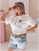 Dámské džínové šortky s páskem  modré model 21987541 - Dstreet