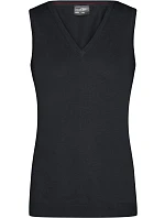 Daiber JN 656 Dámská svetrová vesta s výstřihem do V 02.0656 black Daiber JN 656 Dámská svetrová vesta s výstřihem do V 02.0656 black