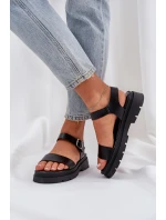 Dámské Sandály Na Platformě Černé model 21684389 - Boto Dámské Sandály Na Platformě Černé model 21684389 - Boto
