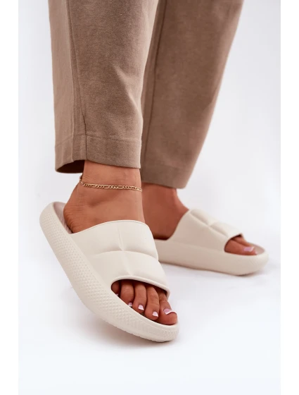 Pěnové Dámské Sandały LEE MAYA SLIDER WOMEN LOW 50251016 Béžové Pěnové Dámské Sandały LEE MAYA SLIDER WOMEN LOW 50251016 Béžové