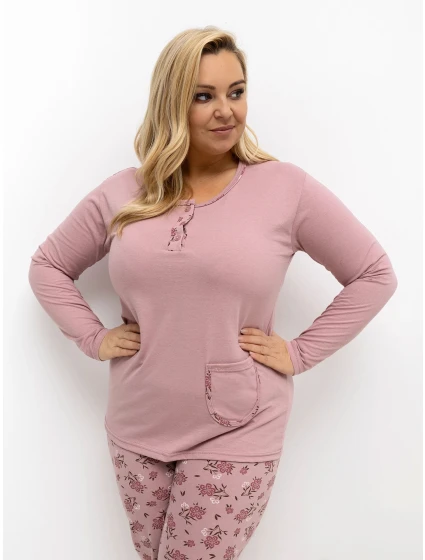 DU PI pyžamo FP 508.57 světle růžové