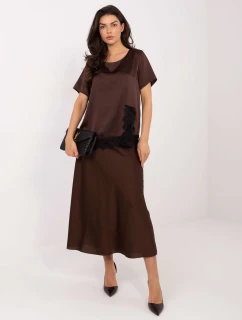 Bluzka MI BZ model 21795607 brązowy - FPrice