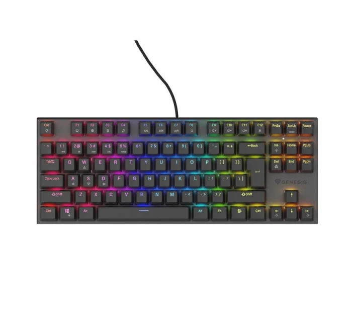 GENESIS NKG-2155 Herní USB QWERTY klávesnice UK mezinárodní černá