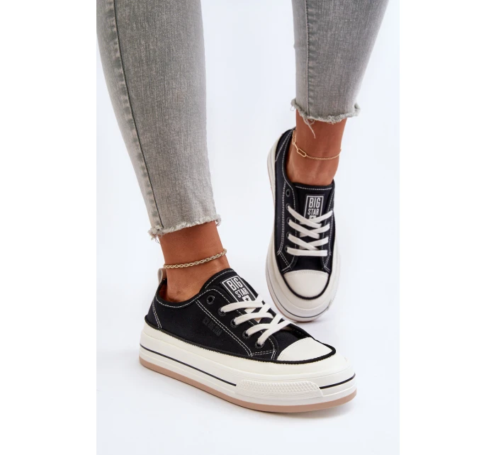Dámské tenisky Big Star model 21653765 Černé - Big Star Shoes Dámské tenisky Big Star model 21653765 Černé - Big Star Shoes