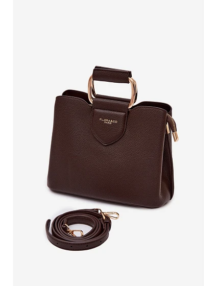 Malá kabelka kufřík z eko kůže model 22111496 - Flora&Co
