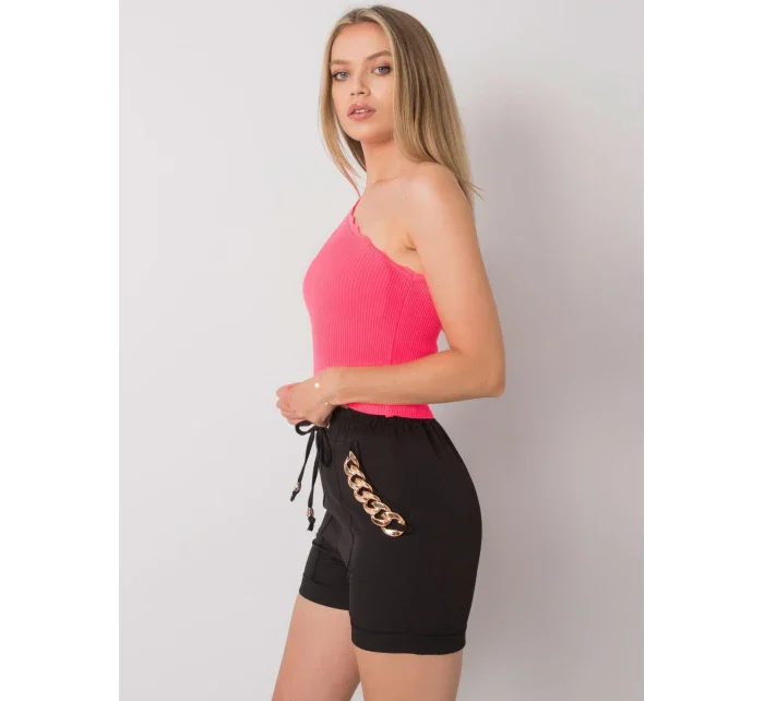 Šortky DHJ SN 13260.38P černá