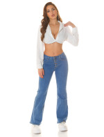 Sexy džíny s vysokým pasem