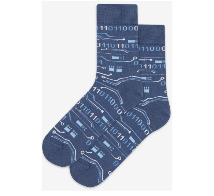 "CASUAL- Vzorované ponožky, pánské"