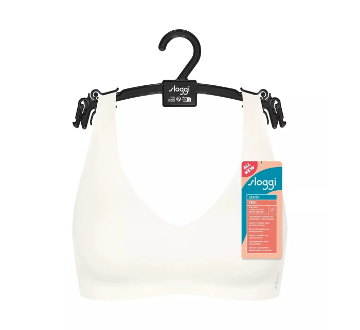 Dámská podprsenka ZERO Feel 2.0 Soft bra - WHITE - bílá 00GZ - SLOGGI