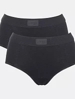 sloggi Double Comfort T Maxi 2P - BLACK - SLOGGI BLACK - SLOGGI