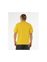Pánské tričko RIP CURL Inner Visions Rotten Sun Tee, žluté Pánské tričko RIP CURL Inner Visions Rotten Sun Tee, žluté