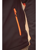 Prime Softshell Men Pánská softshellová bunda model 22453432 black/orange - Printer Prime Softshell Men Pánská softshellová bunda model 22453432 black/orange - Printer