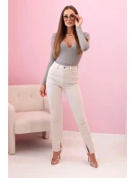 Dámská halenka s dlouhým rukávem a hlubokým výstřihem fango Dámská halenka s dlouhým rukávem a hlubokým výstřihem fango