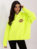 Mikina MJ BL H2503.70 fluo žlutá