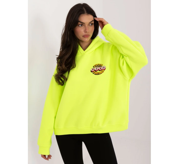 Bluza MJ BL model 21749796 fluo żółty - FPrice Bluza MJ BL model 21749796 fluo żółty - FPrice