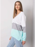 Mikina RV BL 5972.07 bílá šedá