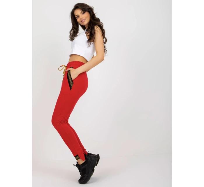 Tepláky RV DR 6173.71 červená