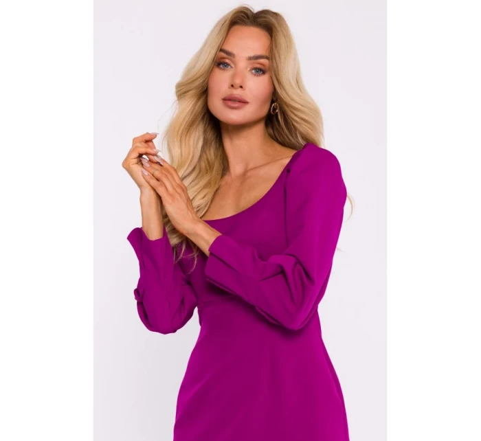 Mini šaty se výstřihem model 20555804 - Moe