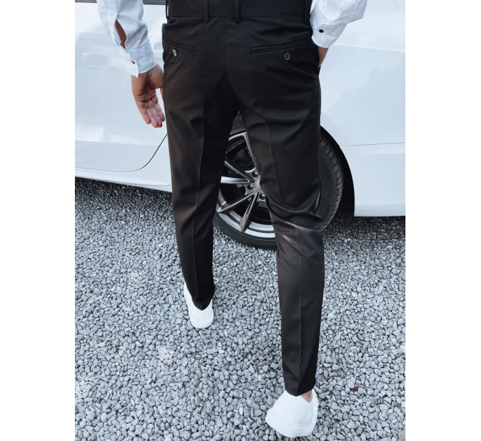 Pánské černé kalhoty FashionStreet UX4290