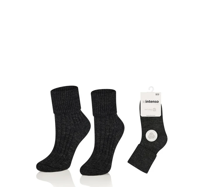 Dámské netlačící ponožky 3540 model 18783352 - Intenso Dámské netlačící ponožky 3540 model 18783352 - Intenso