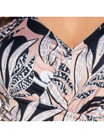 Dámské jednodílné plavky 61 black plus - AVA