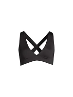 Plavková podprsenka CASALL V-Neck Crossback Bikini Top, černá
