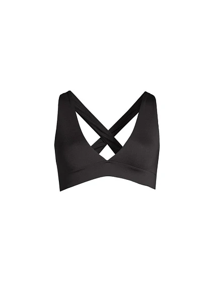 Plavková podprsenka CASALL V-Neck Crossback Bikini Top, černá