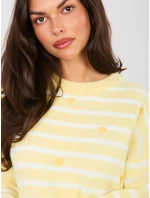 Jumper PM SW J021.75 světle žlutý