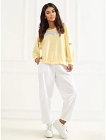 Bluza RV BL model 22084210 jasny żółty - FPrice Bluza RV BL model 22084210 jasny żółty - FPrice