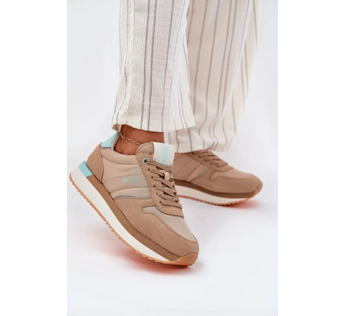 Dámské semišové tenisky Big Star HI-POLY SYSTEM – tmavě béžové Dámské semišové tenisky Big Star HI-POLY SYSTEM – tmavě béžové