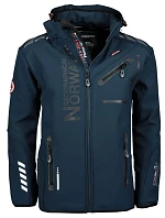 Unisex Softshellová bunda Royaute WY2005HGN Tmavě modrá - Geographical Norway