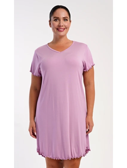Dámská noční košile s krátkým rukávem Liliana Dámská noční košile s krátkým rukávem Liliana