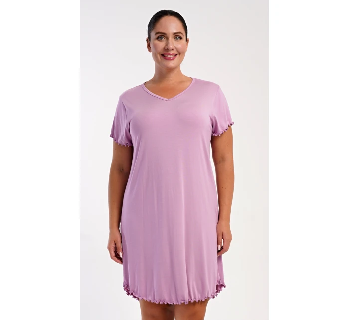 Dámská noční košile s krátkým rukávem Liliana Dámská noční košile s krátkým rukávem Liliana