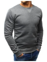 Pánská mikina s kapucí antracitová model 21962655 - FashionStreet