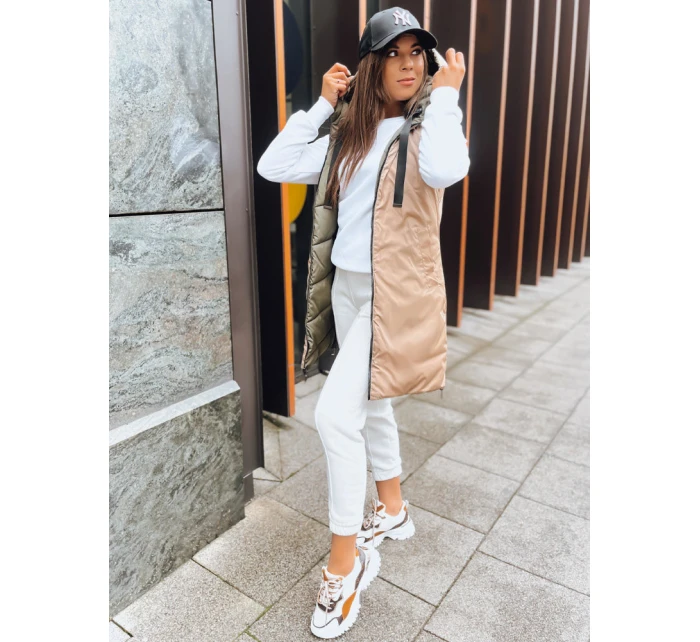 Dámská zelená oboustranná vesta ONADE FashionStreet TY3724