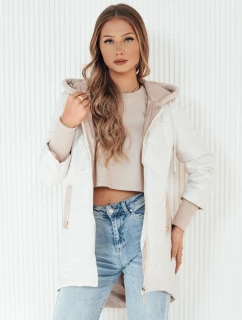 Dámská prošívaná bunda FLONSA bílá FashionStreet TY4169