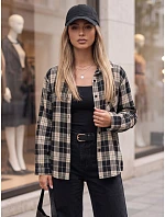 Koszula damska w z granatowa model 22358290 - FashionStreet Koszula damska w z granatowa model 22358290 - FashionStreet