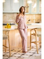 Belle  Blush pyžamo délka/r SL model 21268393 - Belle Reveire