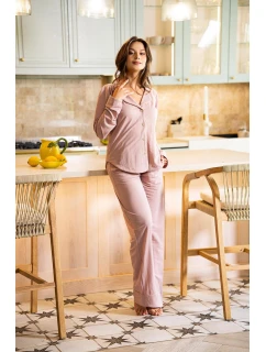 Belle  Blush pyžamo délka/r SL model 21268393 - Belle Reveire