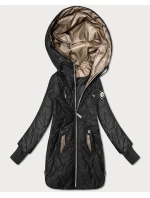 Damska kurtka z po Goodlookin czarna model 22015613 - S'WEST Damska kurtka z po Goodlookin czarna model 22015613 - S'WEST