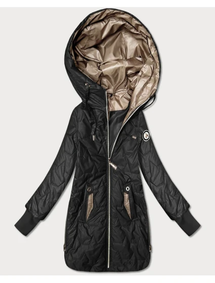 Damska kurtka z po Goodlookin czarna model 22015613 - S'WEST Damska kurtka z po Goodlookin czarna model 22015613 - S'WEST