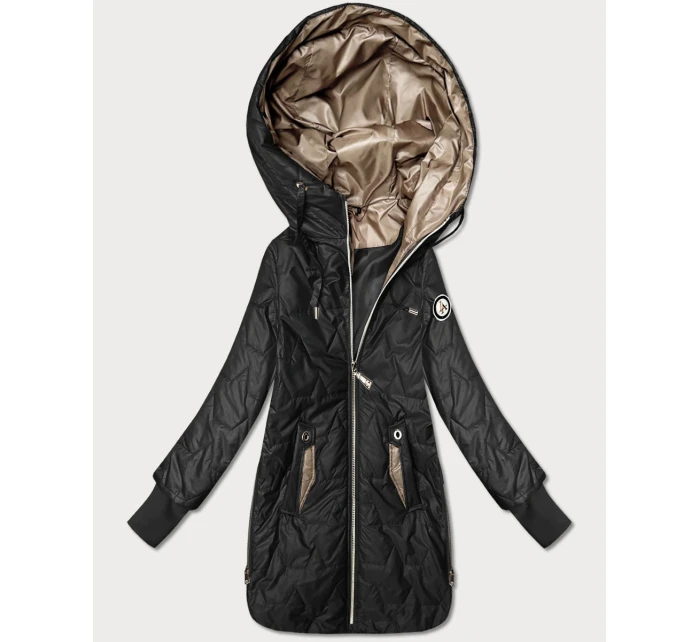 Damska kurtka z po Goodlookin czarna model 22015613 - S'WEST Damska kurtka z po Goodlookin czarna model 22015613 - S'WEST