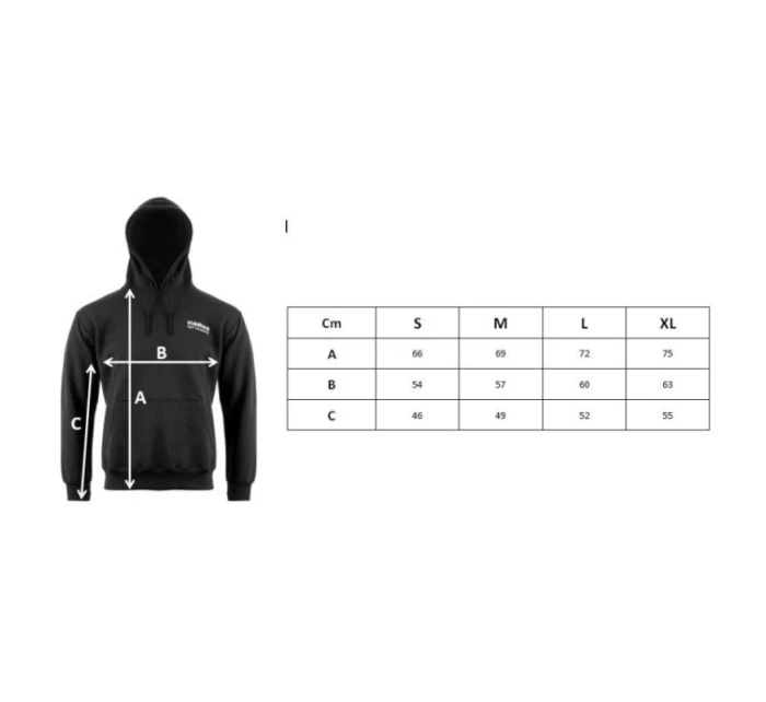 Mikina s kapucí Masters M 04472-11M