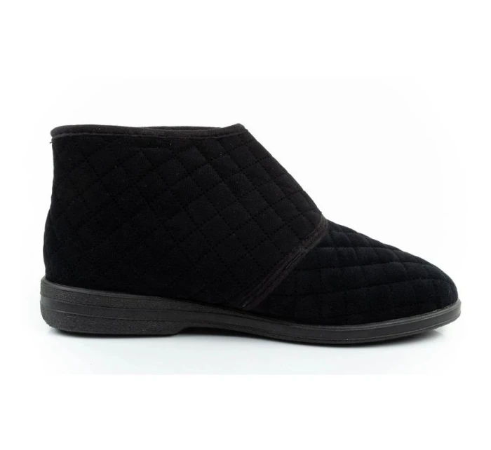 Scholl Lili Ankle zateplené pantofle na suchý zip W F301741004 dámské