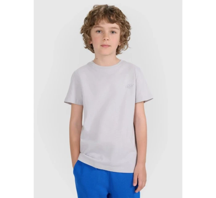 Dětské hladké tričko model 21756877 - 4F Dětské hladké tričko model 21756877 - 4F