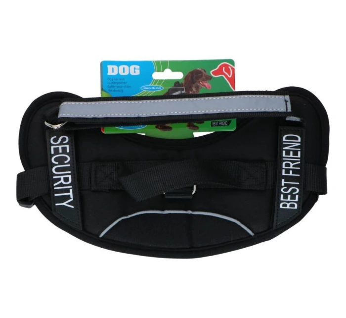 POSTROJ PRO PSY S REFLEXNÍ PÁSKOU 44 -57 CM STŘEDNÍ