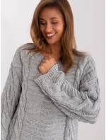 BA SW 8047 jumper.92P šedá BA SW 8047 jumper.92P šedá