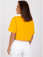 Tričko RV TS model 17009701 světle oranžová - FPrice Tričko RV TS model 17009701 světle oranžová - FPrice